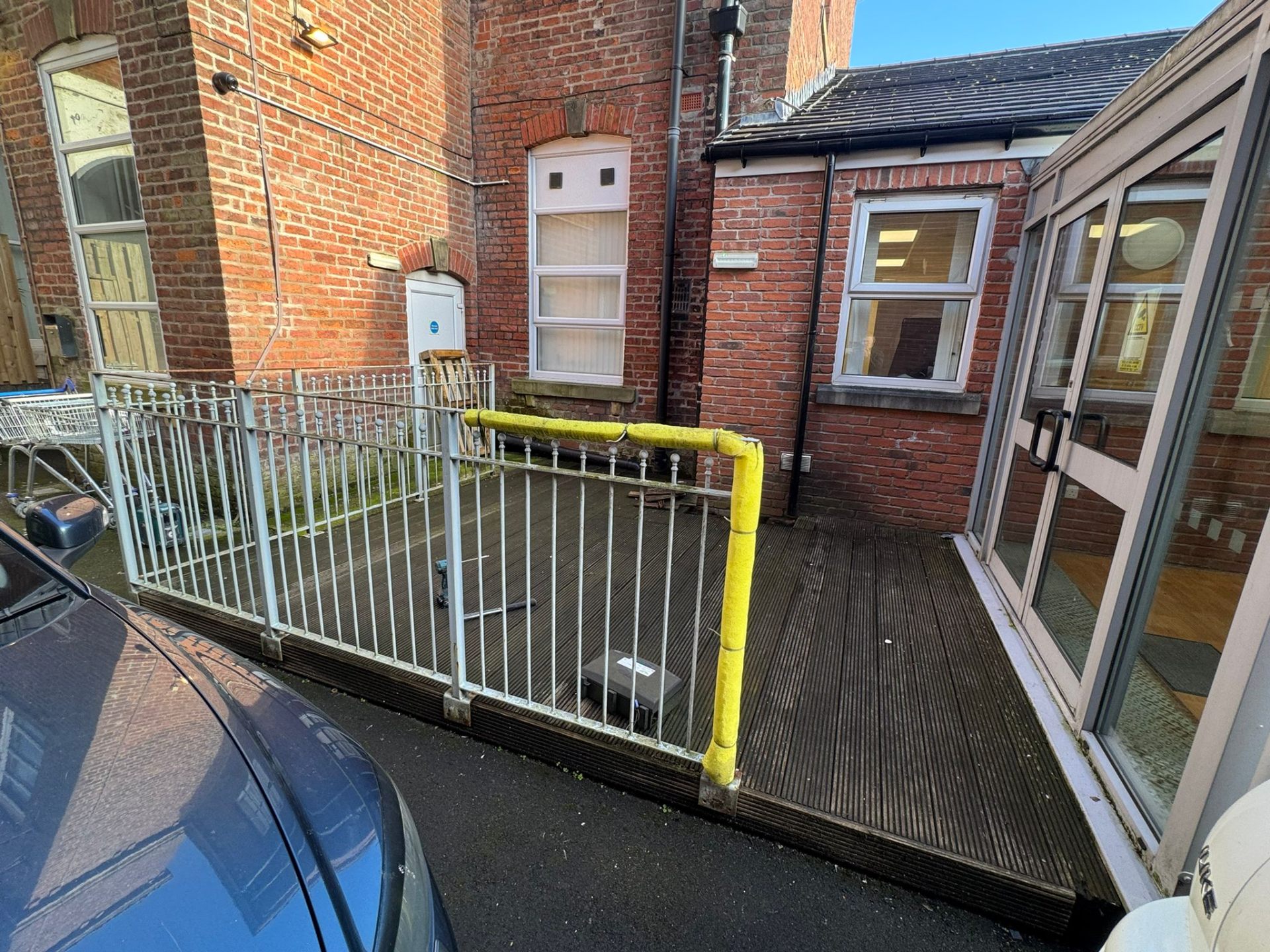 Tired Timber Decking — Before
