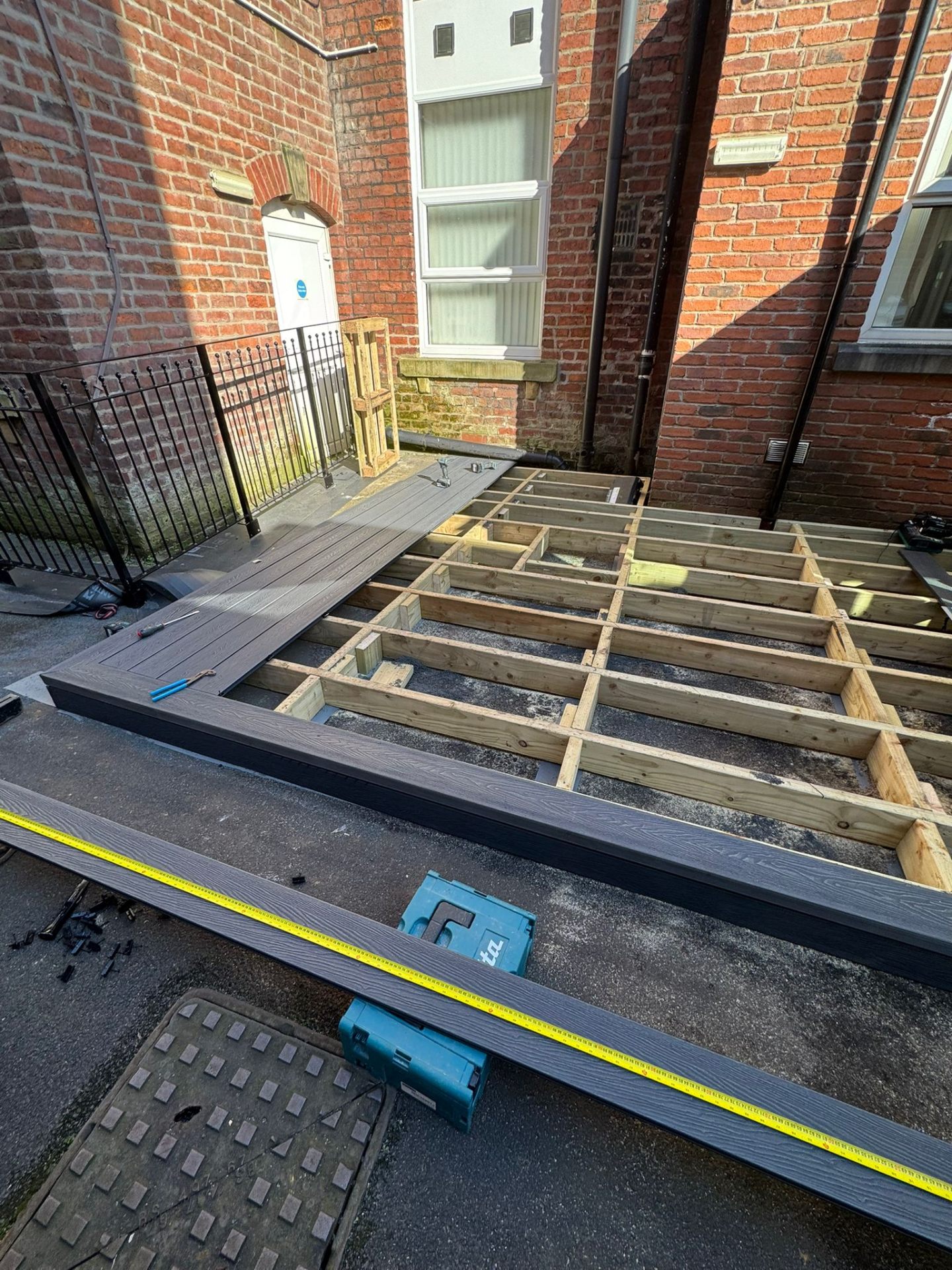 New Composite Deck Build — In Progress