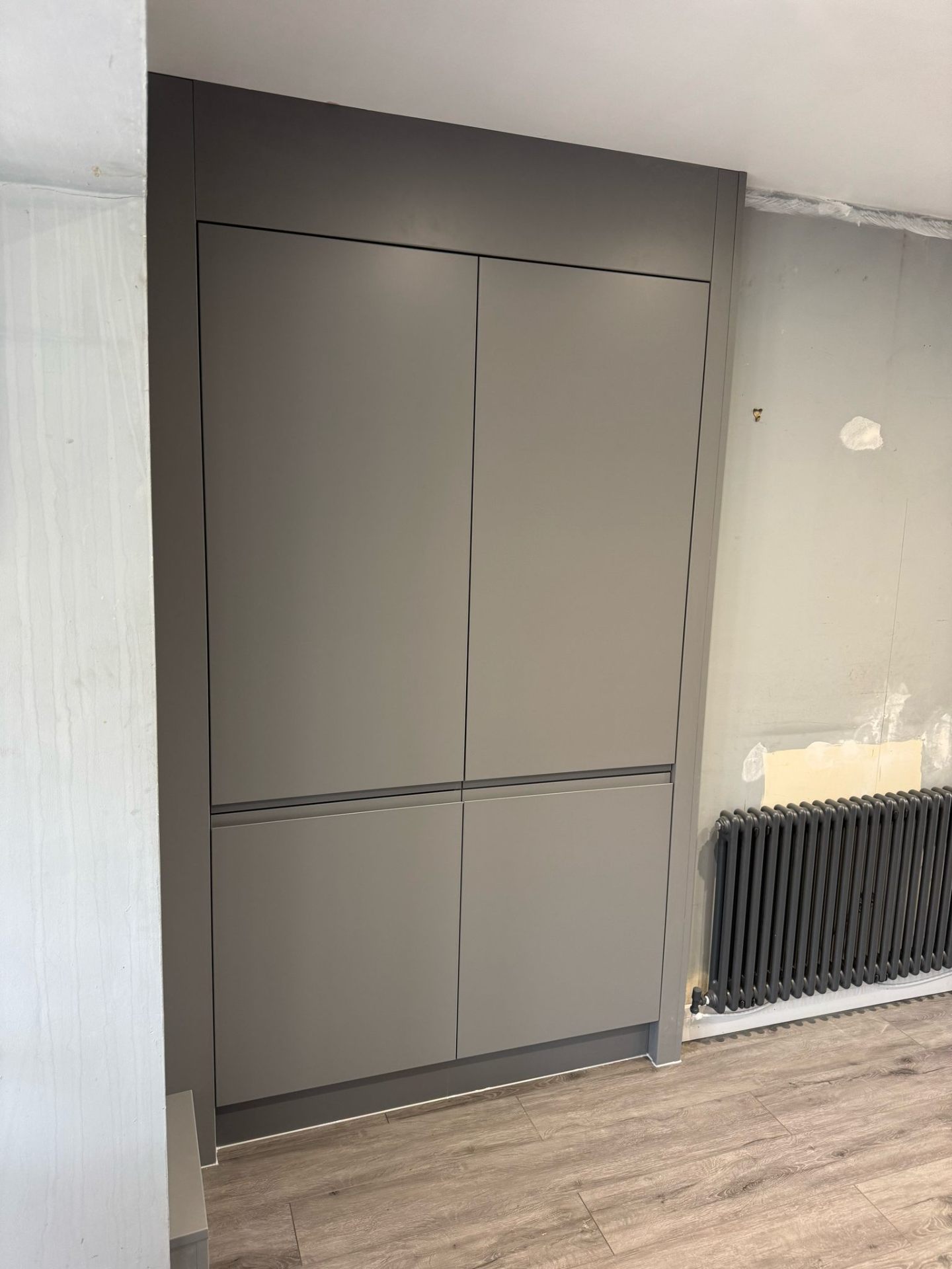 Bespoke Grey Larder Units
