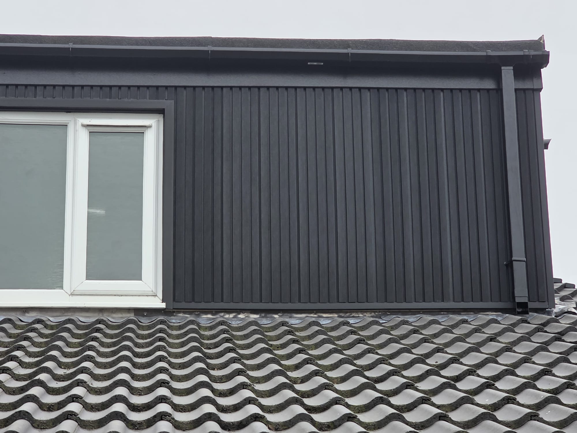 Close-Up: Vertical Shadow-Line Cladding